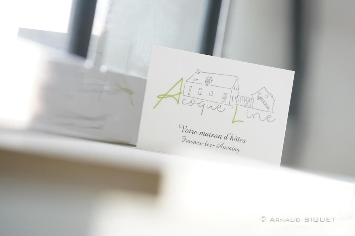 Bed and Breakfast A Coque'Line Frasnes-lez-Anvaing Esterno foto